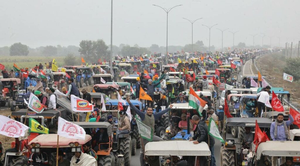 Protesting farmers to block KMP Expressway for 5 hours on 6th March 3 farmers protest in India